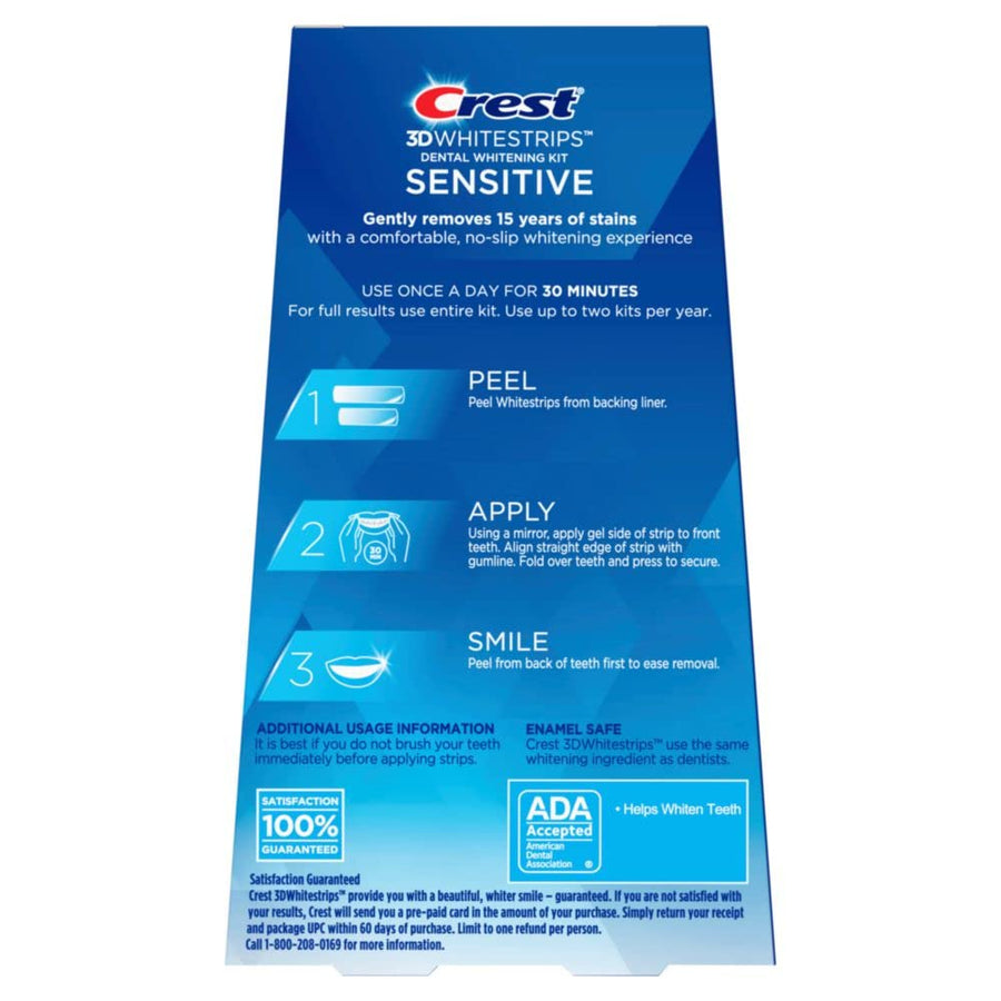 Crest 3D Whitestrips Sensitive