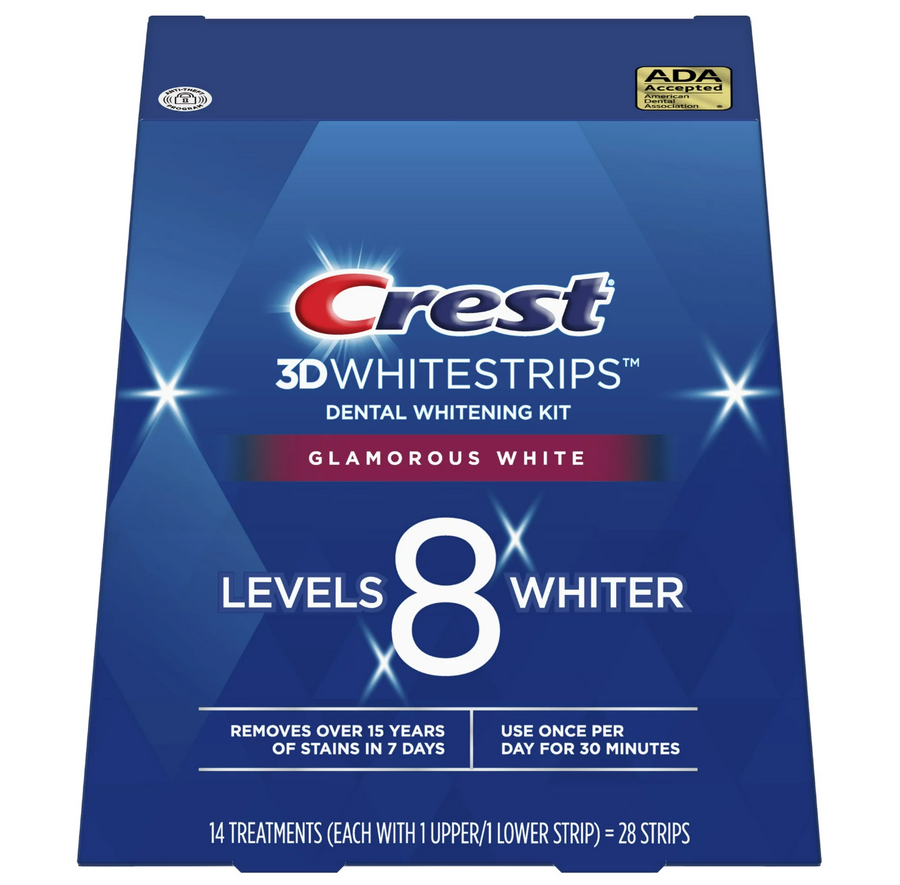 Crest 3D Whitestrips Glamorous White