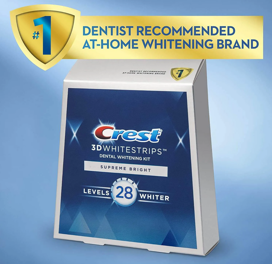 Crest 3D Whitestrips Supreme Bright