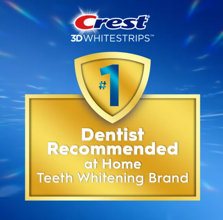 Crest 3D Whitestrips Sensitive With LED Light